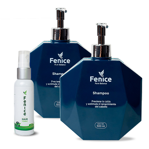 2 Shampoo Fenice + Hair Tonic